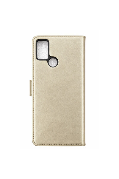 cepmoda حافظة TECNO "POVA" مزودة بـ جلد غطاء مخيط وحامل داخلي مكون من حامل بط...