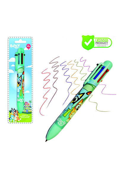 bluey 6-color pen, Life, green, +3 years