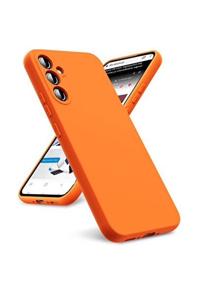 Orso Θήκη Rubber Silk Orange Samsung Galaxy A16 5G