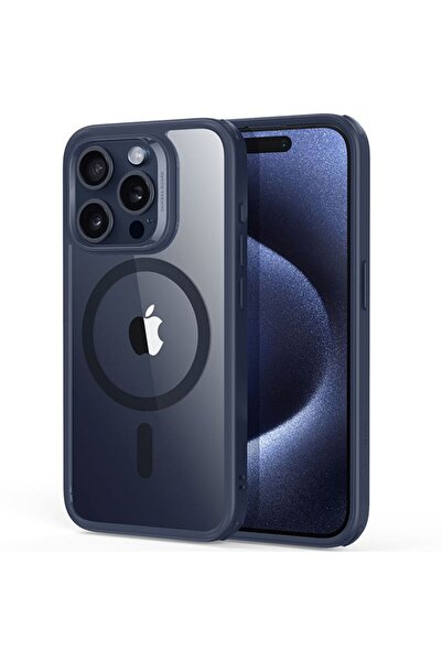 ESR Θήκη Classic Hybrid HaloLock MagSafe Clear Blue για iPhone 15 Pro Max