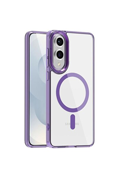 Orso Θήκη MagSafe Glaze Clear Purple Samsung Galaxy S25 Edge