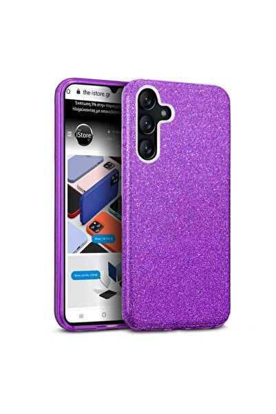 Orso Θήκη Hybrid Strass Violet για Samsung Galaxy S24 FE