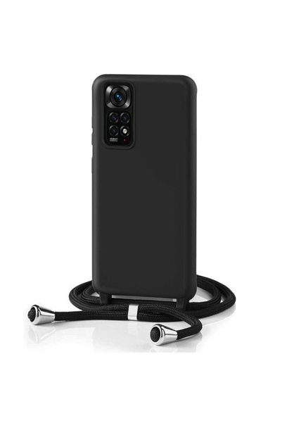 OEM Θήκη Orso Soft TPU Κορδόνι Black Xiaomi Redmi Note 11 Pro 4G/5G