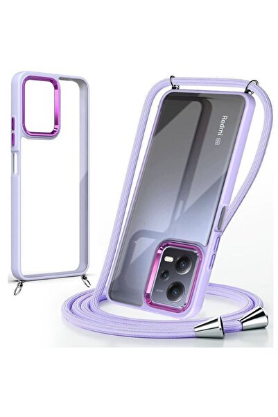Orso Θήκη Shield Κορδόνι Clear Violet Xiaomi Redmi Note 12 Pro 5G