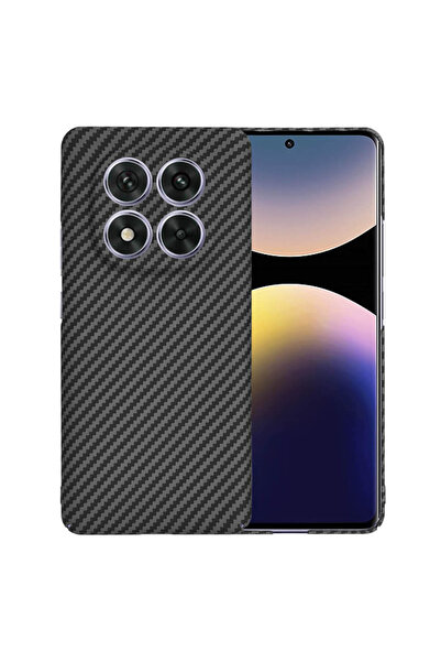 Techsuit Θήκη Carbonite Fibershell Μαύρο Xiaomi Redmi Note 14 Pro 5G/Poco X7