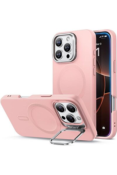 ESR Θήκη Cloud με Stash Stand HaloLock Magsafe Pink iPhone 16 Pro