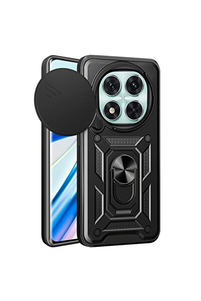 Orso Θήκη Combo Kickstand Slide Camera Black Poco X7 5G