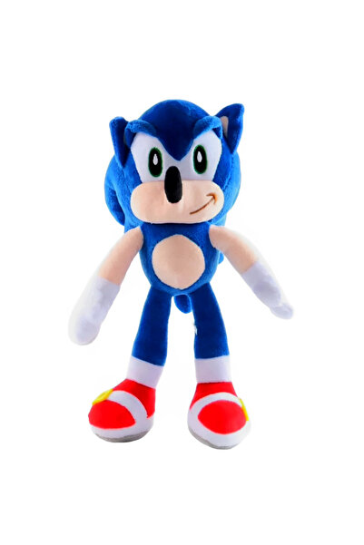 OEM Jucărie de pluș în stil Sonic, 45 cm, arici albastru, cadou ideal pentru ...