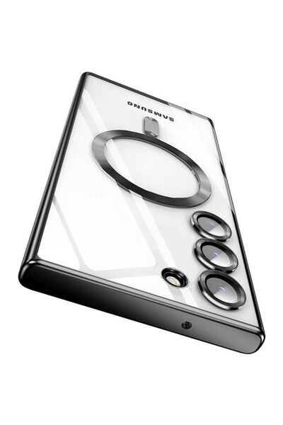 Orso Θήκη Magsafe Camera Protection Bare Look Black Samsung Galaxy S24+/S25+