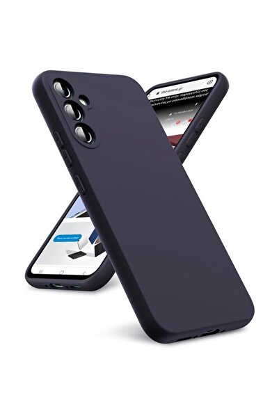 Orso Θήκη Rubber Silk Dark Blue Samsung Galaxy A15