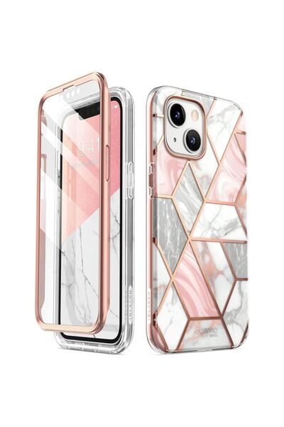 i-Blason Θήκη Cosmo Series 360 Marble Pink iPhone 13/14