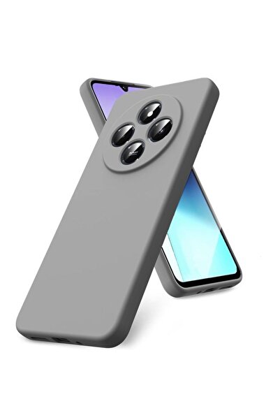 Orso Θήκη Λάστιχο Μεταξωτή Γκρι Xiaomi Redmi 14C