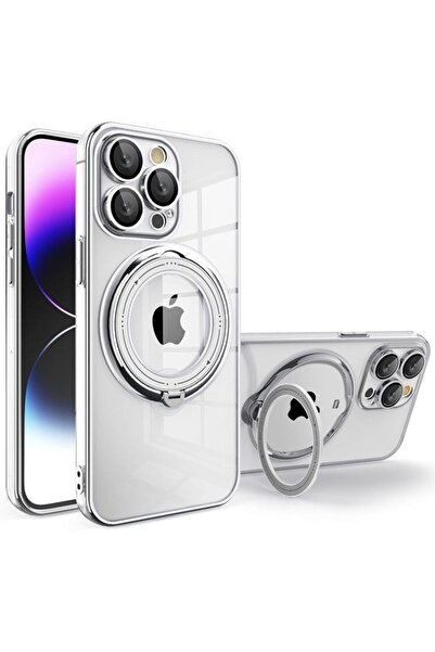 Orso Θήκη Ostand Magsafe Silver iPhone 14 Pro Max