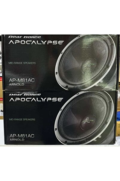 APOCALYPSE Ap-M81AC ARNOLD 20cm Profesyonel Midrange 600watt 300rms 6 TAKIM 2...