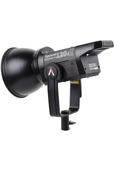 APUTURE طقم إضاءة LED من لايت ستورم LS C120D II مع لوحة بطارية V-Mount