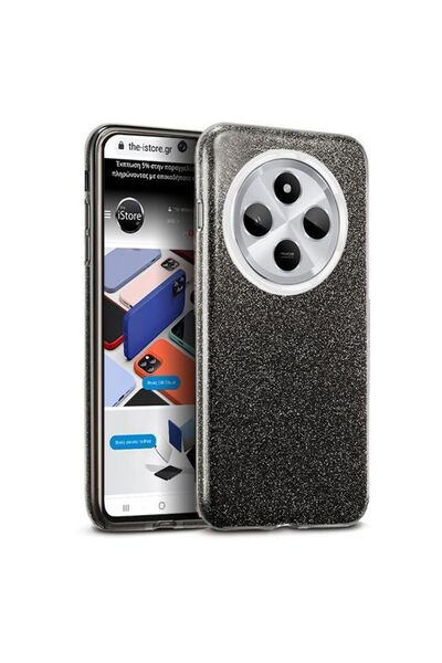 Orso Θήκη Hybrid Strass Black Xiaomi Redmi 14C