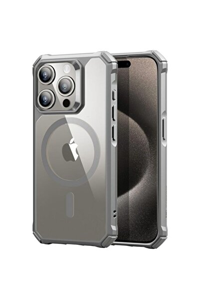 ESR Θήκη Air Armor HaloLock MagSafe Grey iPhone 15 Pro Max
