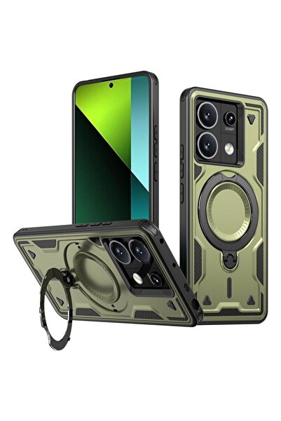Orso Θήκη Buffer Ostand Armor Khaki Xiaomi Redmi Note 13 Pro 5G