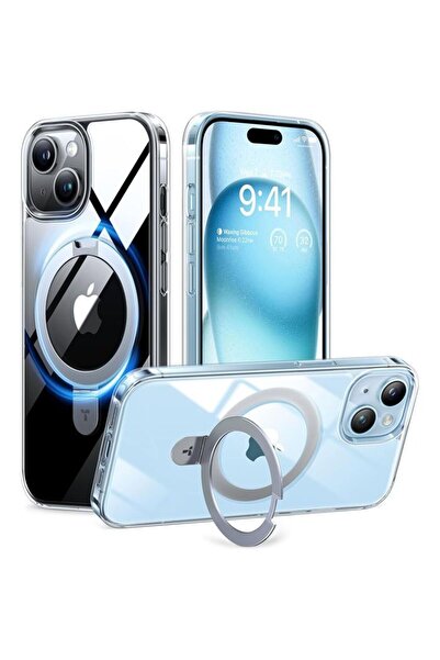 TORRAS Θήκη Ostand MagSafe Kickstand Clear iPhone 15