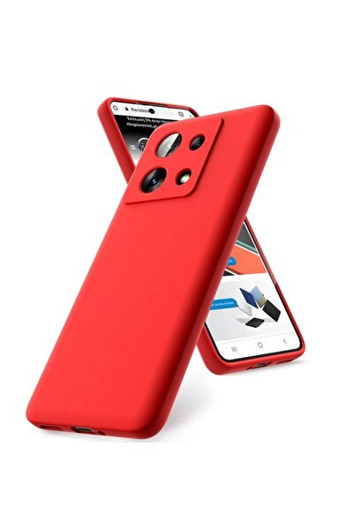 Orso Θήκη Rubber Silk Red Xiaomi Redmi Note 13 Pro 5G