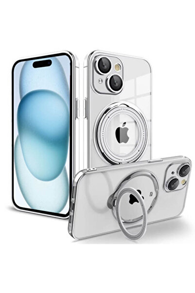 Orso Θήκη Ostand Magsafe Silver iPhone 15