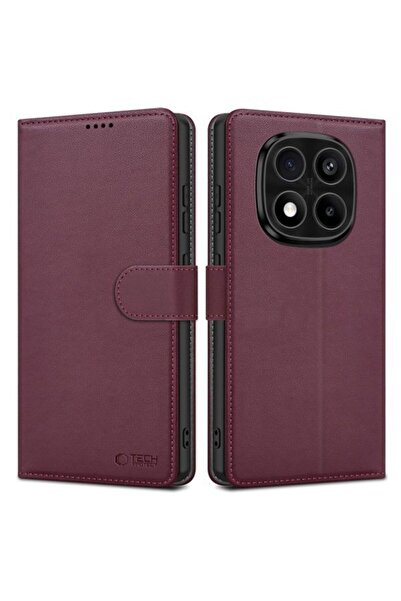 Tech-Protect Θήκη Πορτοφόλι Mulberry Xiaomi Redmi Note 14 Pro 5G/Note 14 Pro+...