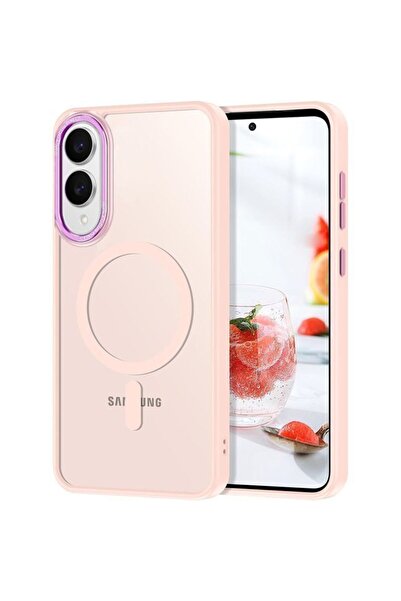 Orso Θήκη MagCase Focus Frosted Pink Samsung Galaxy S25 Edge