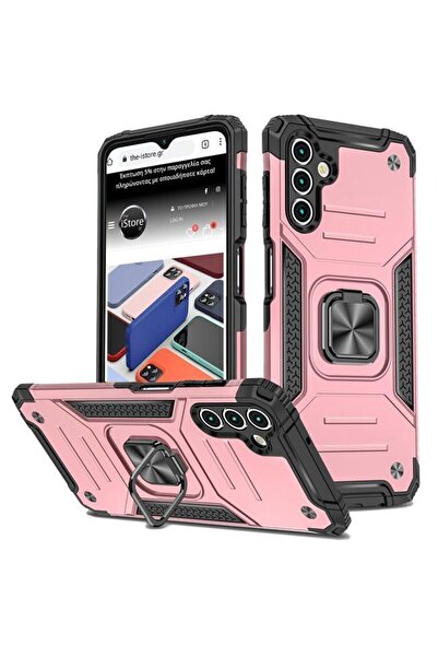 Orso Θήκη Armor Ringstand Rose Gold Samsung Galaxy A55 5G