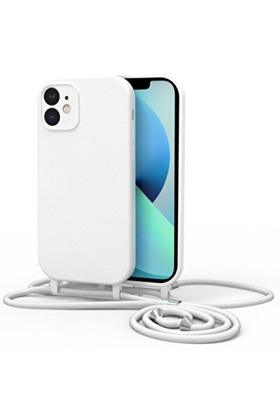 OEM Θήκη Orso Cloud Κορδόνι White iPhone 12