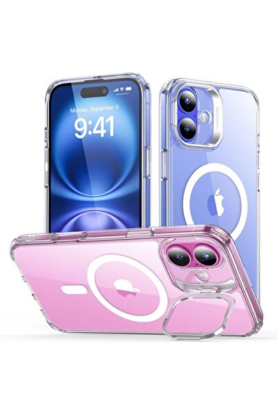 ESR Θήκη Classic Hybrid με Stash Stand HaloLock MagSafe Clear iPhone 16