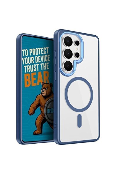 Orso Θήκη MagSafe Metal Tone Clear Blue Samsung Galaxy S26 Ultra