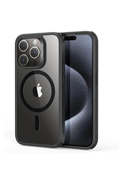 ESR Θήκη Classic Hybrid HaloLock MagSafe Clear Black για iPhone 15 Pro Max