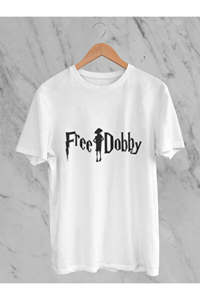 MG تي شيرت مجاني مطبوع عليه DOBBY برقبة دائرية PA قطن بأكمام قصيرة للجنسين