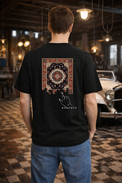 Bocamar OVERSİZE UNISEX BİSİKLET YAKA TSHİRT