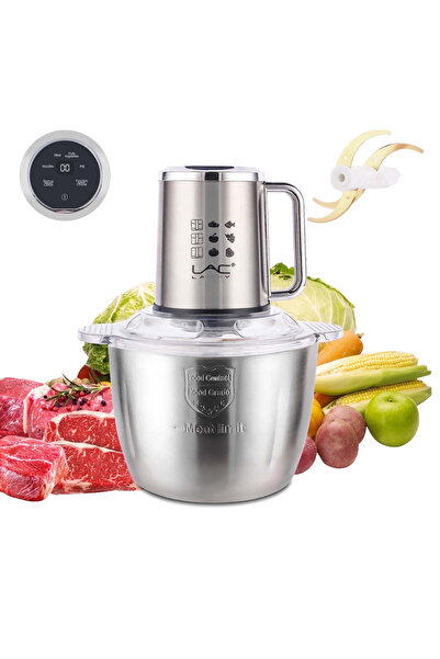 LAC LAICHY Food Processor With Touch Screen, 12 Cup Food Chopper, 300W Copper...