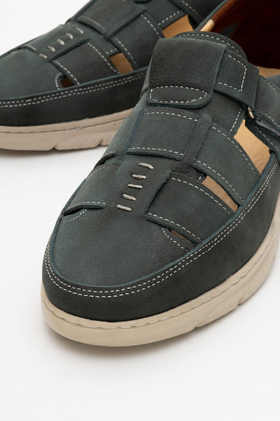 maximoda Genuine Leather , Velcro, Summer, Nubuck and Leather Men's Summer Ou...