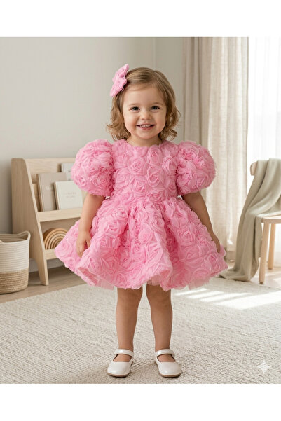 Queen tasarım Çocuk abiye doğumgünü elbisesi özelgün elbisesi düğün elbisesi