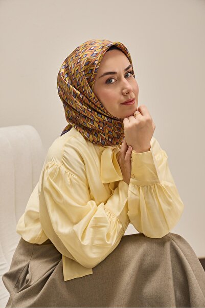 Silk Home Μεταξωτό μαντήλι τουίλ 11516-09