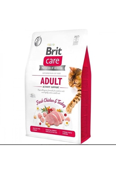 Brit بريت كير اكل قطط جاف بنكهة الدجاج والديك الرومي 2 كغ