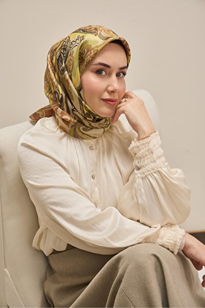 Silk Home Τουίλ Μετάξι Εσάρπα 11512-28