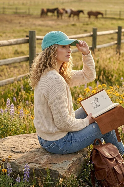 Ritagarcia Unisex Washable Vintage Purple Cap Hat