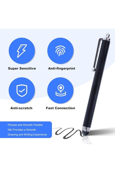 m.tk moveteck Touch Pen Compatible with All Devices Drawing Writing Pen for Ios Android Windows Tablet Phone iPad