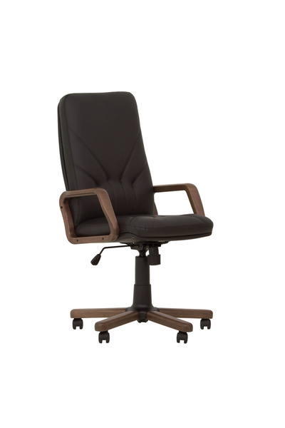 Concept Mobili Scaun directorial HEAD OFFICE EXTRA, Negru piele ecologica
