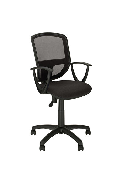 Concept Mobili Καρέκλα γραφείου KREDA GTP, μαύρο ύφασμα Fiji