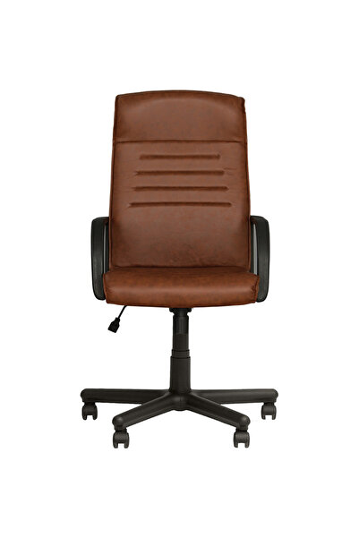 Concept Mobili Διευθύνουσα καρέκλα MAGNATE, καφέ οικολογικό Δερμάτινο