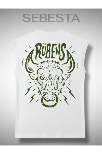 Sebesta Fashion The Rubens Printed Cotton Lu 0 Yaka Premium Oversized Sportsm...