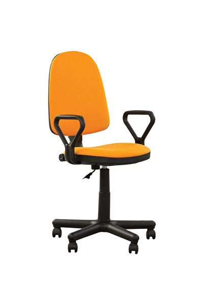 Concept Mobili Καρέκλα γραφείου PRIVILEGE GTP, πορτοκαλί ύφασμα zesta