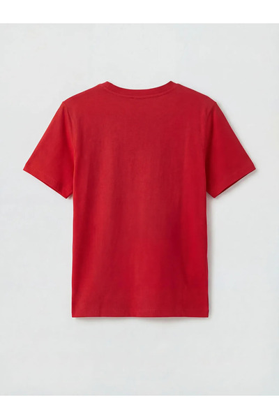 LC Waikiki Γυναικείο μπλουζάκι LCW Vision με στάμπα και λαιμόκοψη ποδηλάτου σ...