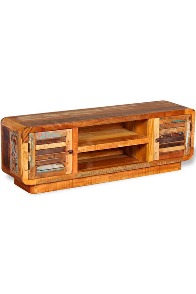 Concept Comodă TV din lemn masiv reciclat 120 x 30 x 40 cm