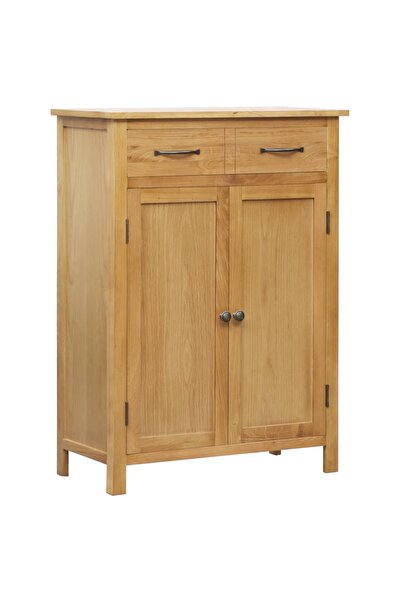 Concept Dulap de pantofi, 76 x 37 x 105 cm, lemn masiv de stejar